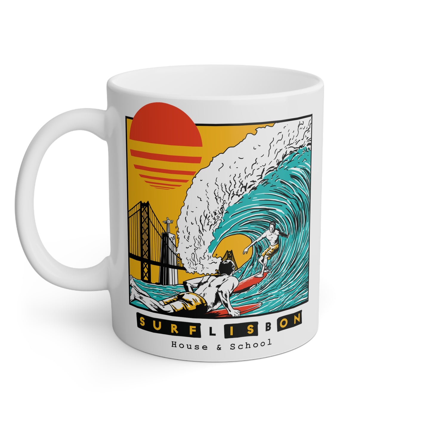 Surf & City Mug