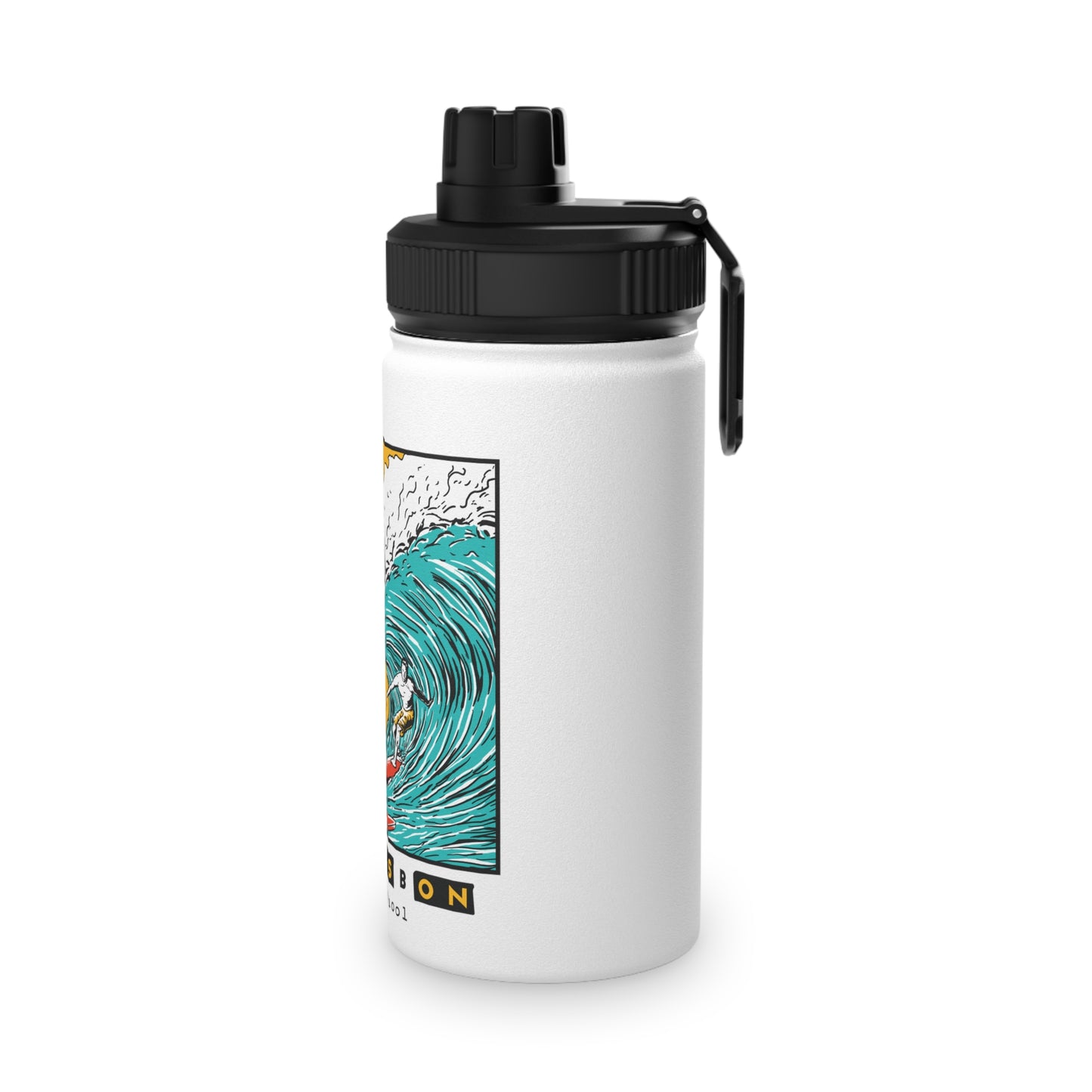 Stainless Steel Water Bottle, Sports Lid