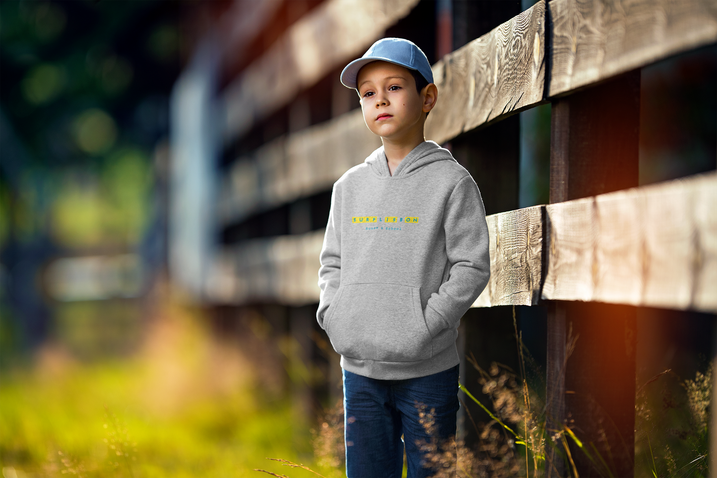 Youth Surf Lisbon Logo Hooded Sweatshirt